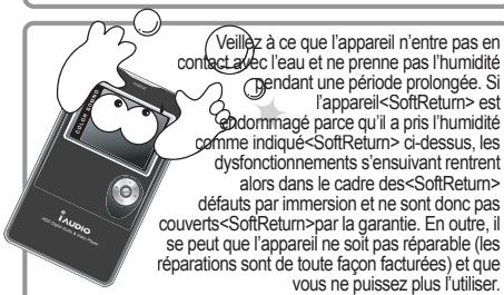 COWON IAUDIO X5 - Informations relatives au système BBE - 4