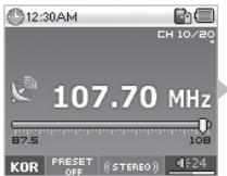 COWON IAUDIO X5 - Enregistrement FM Radio - 2