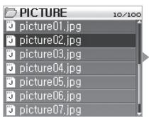 COWON IAUDIO X5 - Mode Picture (Visualisation d/images) - 2