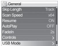 COWON IAUDIO X5V - Controls - 3
