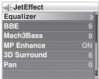 COWON IAUDIO X5V - Opérations simples : utilisation du menu - 15