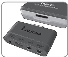 COWON IAUDIO X5V - Branchement sur une source d'alimentation et charge de la batterie - 1