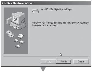 COWON IAUDIO X5V - Installation du pilote - 7