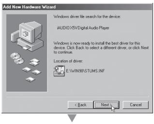 COWON IAUDIO X5V - Installation du pilote - 6