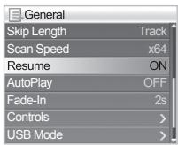 COWON IAUDIO X5V - Scan Speed - 1