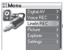 COWON IAUDIO X5V - Opérations simples : changement de mode - 3