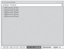 COWON IAUDIO X5V - - Configuration de la liste d'écoute (liste d'écoute M3U) - 1
