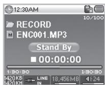 COWON IAUDIO X5V - Opérations simples : changement de mode - 4