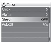 COWON IAUDIO X5V - Timer - 4