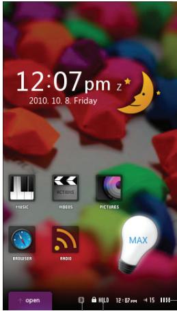 COWON X7 - Smart Widgets - 1