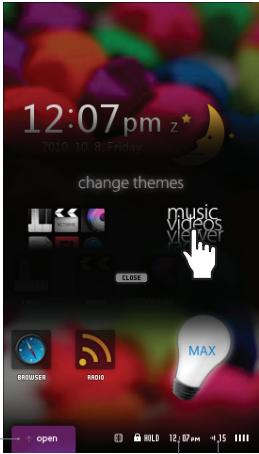 COWON X7 - Smart Widgets - 3