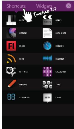 COWON X7 - Smart Widgets - 5