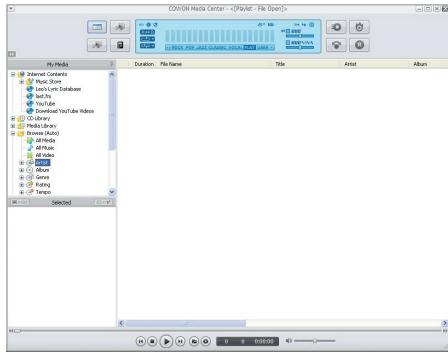 COWON X7 - Conversion de fichiers vidéo en utilisant COWON MediaCenter - JetAudio - 1