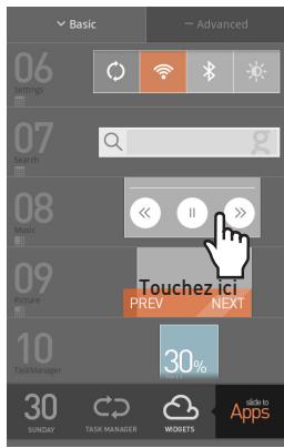 COWON Z2 PLENUE - + Utiliser des Éléments d'Interface Graphique - 3