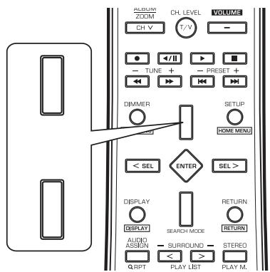 SHERWOOD R-904 - Utilisez les touches de déplacement Haut /Bas pour selectionner un paramètre. - 1