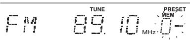 SHERWOOD R-904 - Préroglage des stations radio - 2