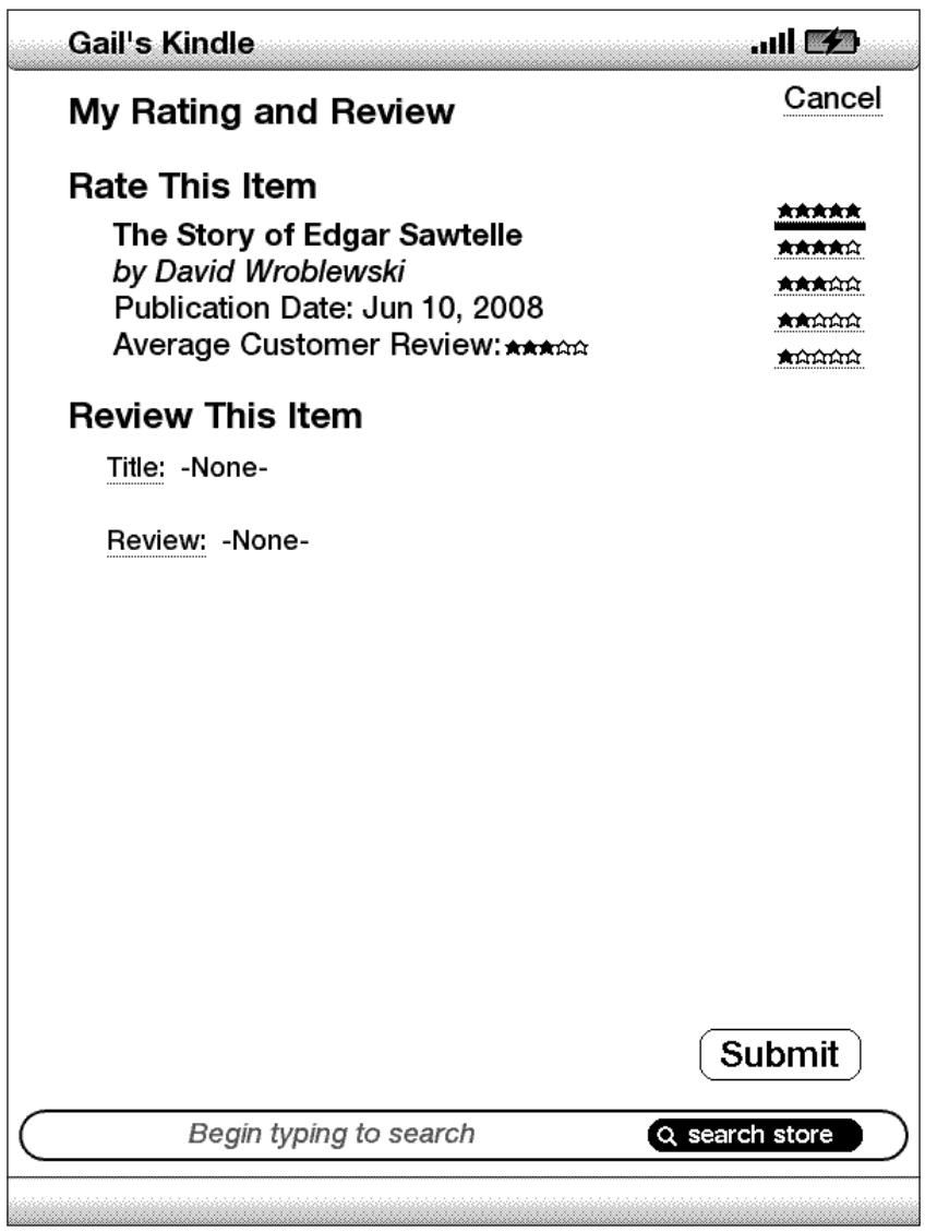 AMAZON KINDLE - Comment écrire vos propres commentaires - 1