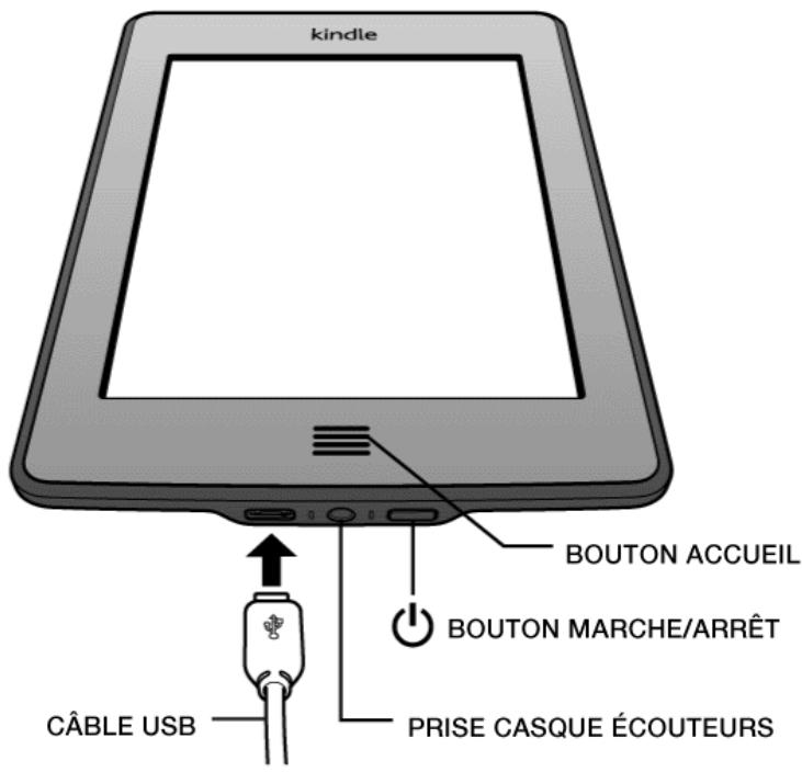 AMAZON KINDLE TOUCH 3G - Commandes de votre kindle touch - 1