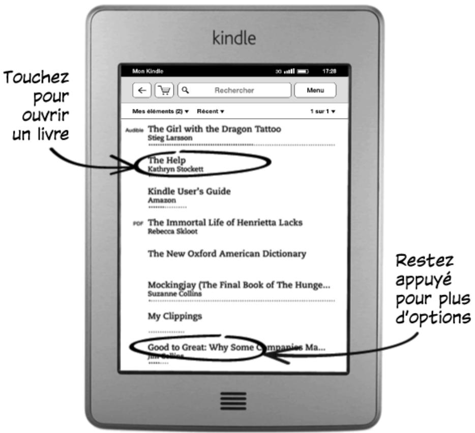 AMAZON KINDLE TOUCH 3G - Astuce 3 sur 3 - 1