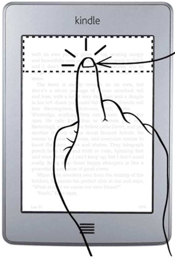 AMAZON KINDLE TOUCH 3G - Astuce 2 sur 3 - 1