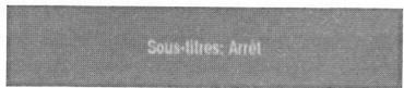 AXIL RS3240 - Affichage des sous-titres - 1