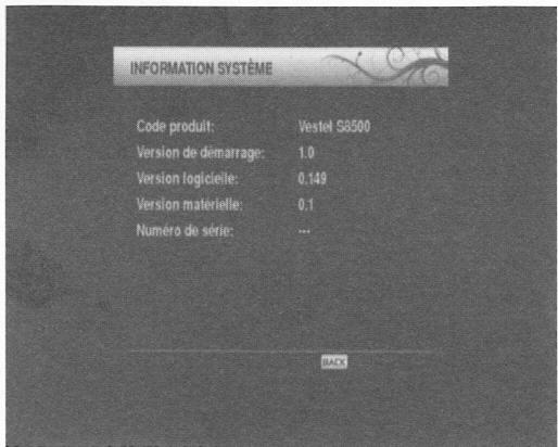 AXIL RS3240 - Informations système - 1