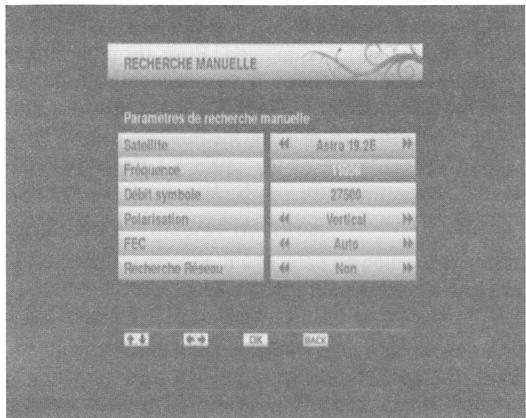 AXIL RS3240 - Recherche manuelle de chaînes - 1