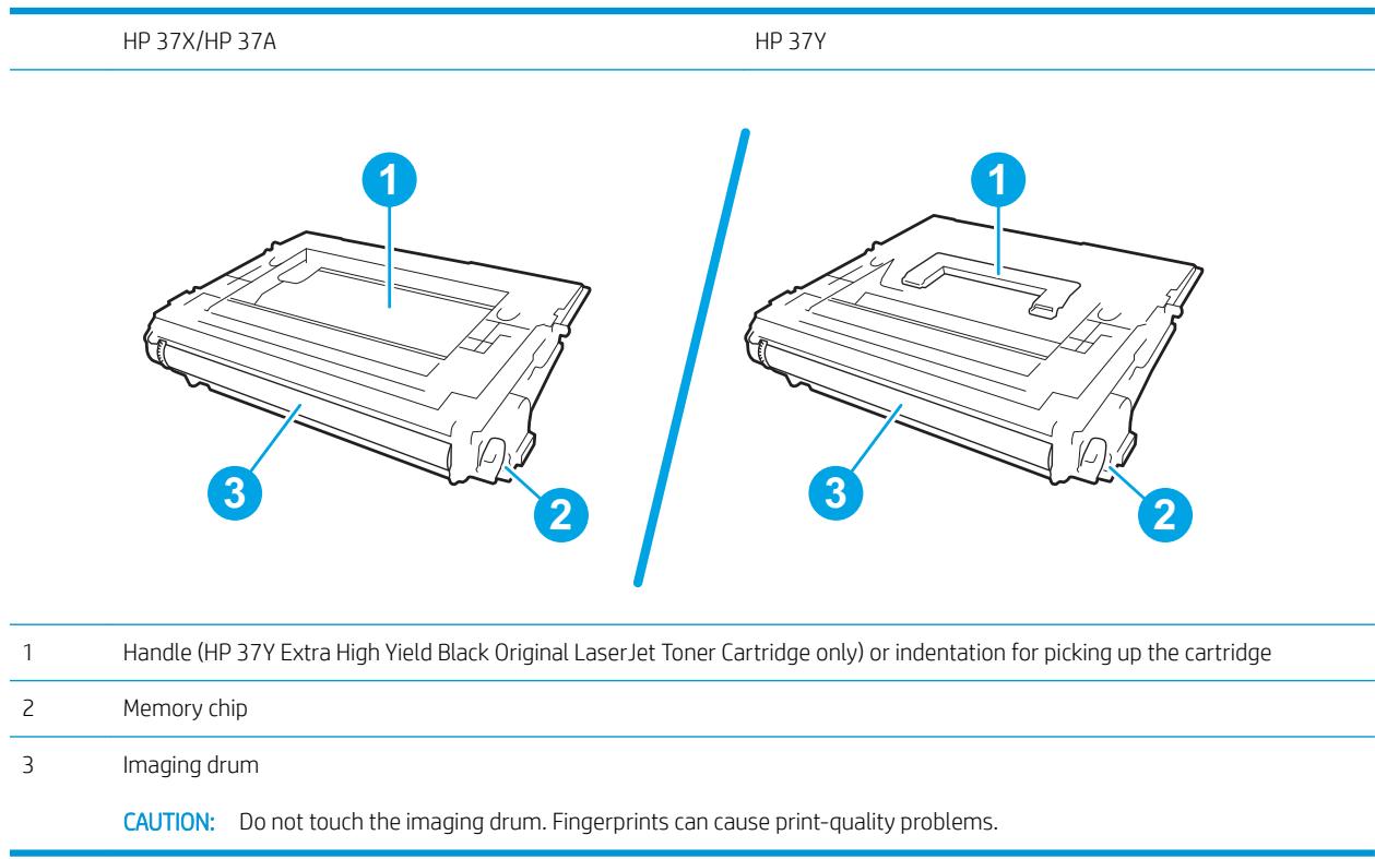 HP LASERJET ENTERPRISE M607N - Replace the toner cartridge - 1