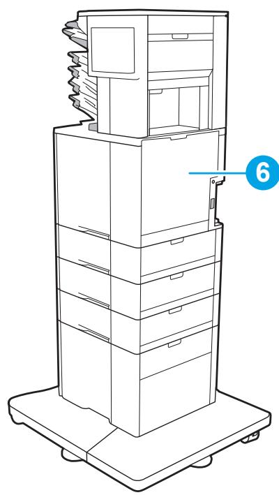 HP LASERJET ENTERPRISE M607N - Paper jam locations - 2