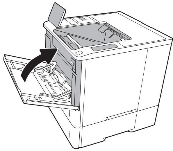 HP LASERJET ENTERPRISE M607N - Clear paper jams in Tray 1 - 2