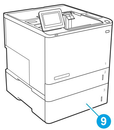 HP LASERJET ENTERPRISE M607N - Printer front view - 2