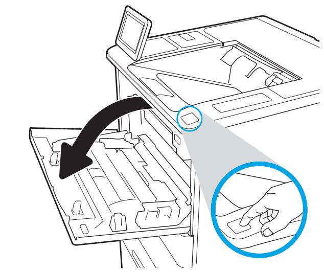 HP LASERJET ENTERPRISE M607N - Replace the toner cartridge - 2