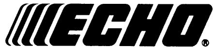 ECHO SMR-2110 TYPE 1E - Listes de pièces disponibles - 1