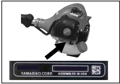ECHO SRM-225 - ENREGISTREMENT EN GARANTIE - 1