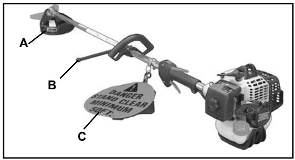 ECHO SRM-225 - Les lames de débroussaillage requisent : - 1
