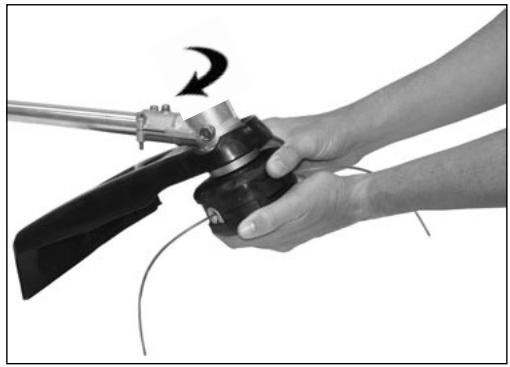 ECHO SRM-230 - REEMPLACEMENT DE LA LIGNE DE COUPE EN NYLON - 3