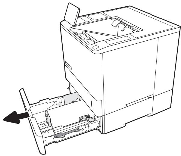HP LASERJET ENTERPRISE M609DN,  LASERJET ENTERPRISE M609X - Clear paper jams in Trays 2, 3, 4, or 5 - 2
