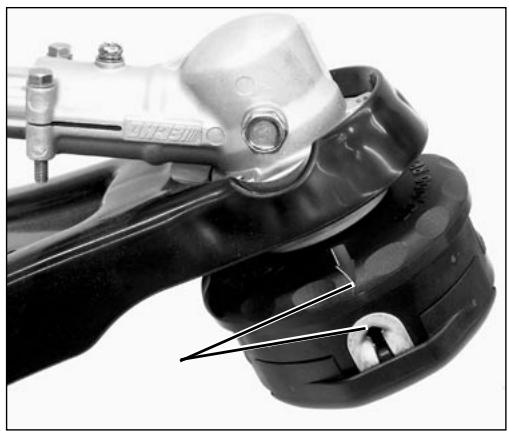 ECHO SRM-230S - REEMPLACEMENT DE LA LIGNE DE COUPE EN NYLON - 1