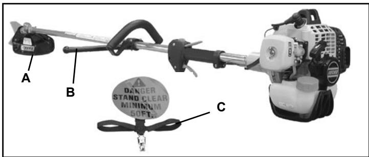ECHO SRM-230S - Les lames à herbe requiérènt : - 1