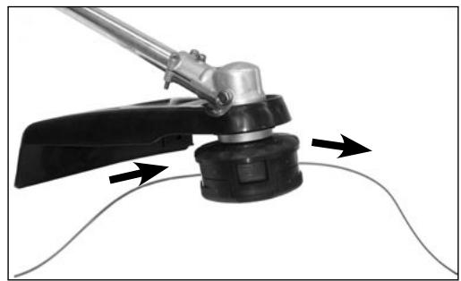 ECHO SRM-230S - REEMPLACEMENT DE LA LIGNE DE COUPE EN NYLON - 2