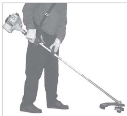 ECHO SRM-260 - Ne pas toucher les surfaces brûlantes - 1