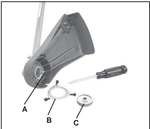 ECHO SRM-260 - INSTALLATION DE LA TÉTE DE COUPE À LIGNE NYLON - 1