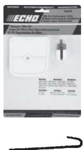 ECHO SRM-260 - DANGER - 1