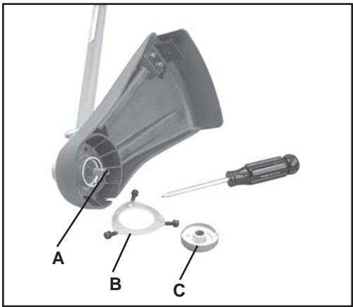 ECHO SRM-260S - INSTALLATION DE LA TÉTE DE COUPE À LIGNE NYLON - 1