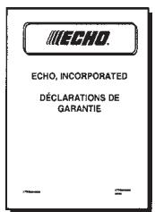 ECHO SRM-260S - CONTENU - 3