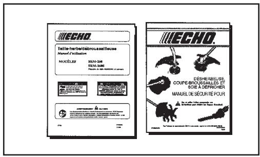 ECHO SRM-260S - LE MANUEL DE SECURITE - 1