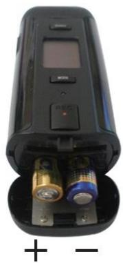 VIVITAR DVR908MFD - Installing the Batteries - 1