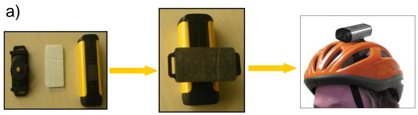 VIVITAR DVR908MFD - Using the Sticker Fix with your Helmet - 1