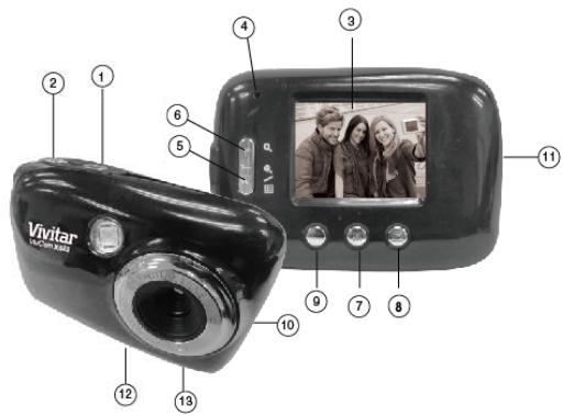 VIVITAR UJ-10-INT - Parties de I'appareil - 1