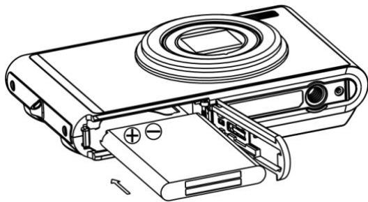 VIVITAR VIVICAM 8225 - Installer une pile au lithium - 1